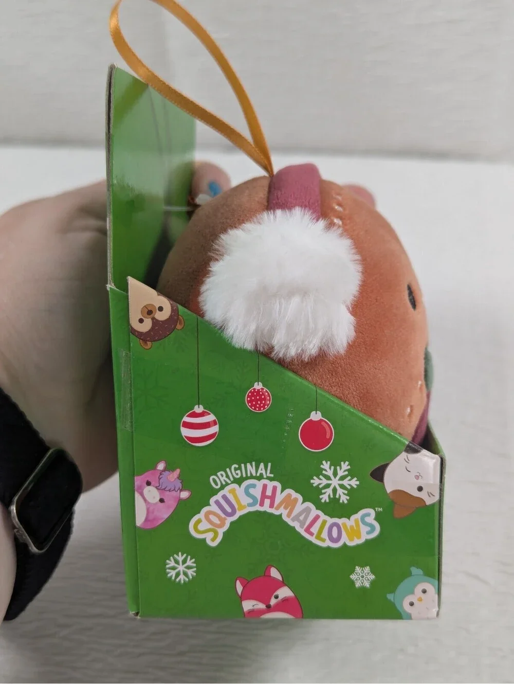 Squishmallows - Cash The Gingerbread - Christmas plush Ornament